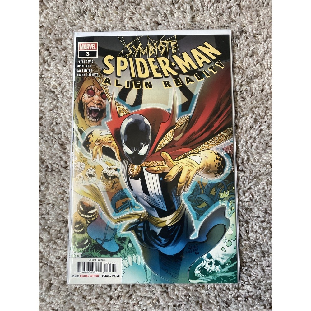 Symbiote‎ Spider-Man: Alien Reality #3 (Marvel Comics February 2020) Dr Strange